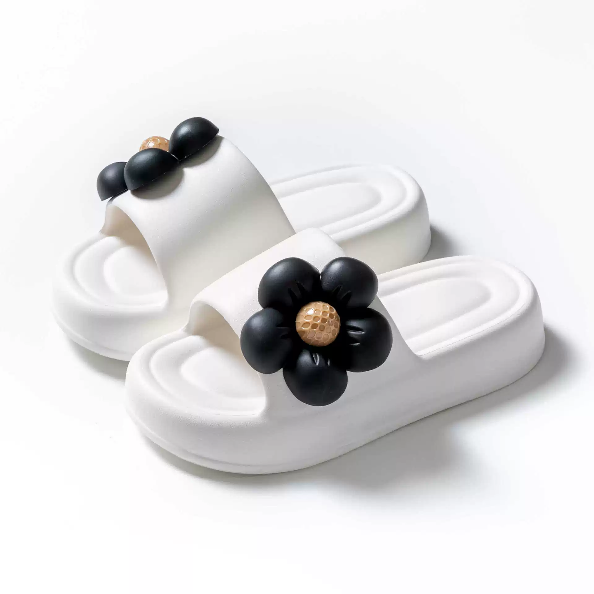 Advanced EVA топает на фекалии тапочки женские летние дома увеличены толстые подошвы противоскользящие новые наружные холодные тапочки