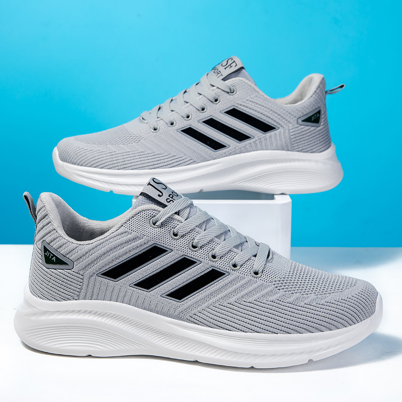 2025 nuevos zapatos de hombre de tamaño 45 - 48 de moda zapatos de malla transpirables zapatos deportivos casuales zapatos de moda