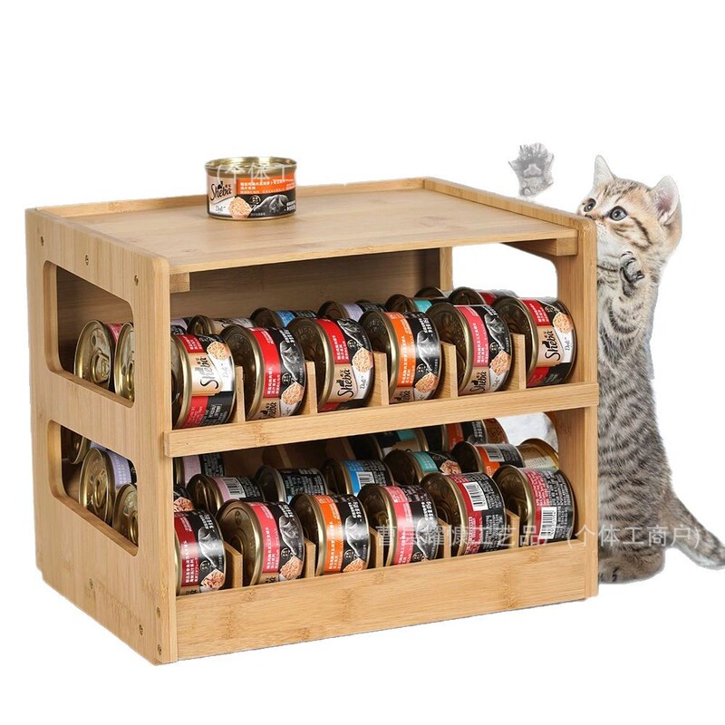 アマゾンの二層は湿った猫の食糧を積み重ねることができます。|undefined