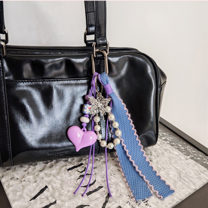 インスタイルの新しいバッグペンダント MIU シリーズペンダント小さな新鮮なバッグペンダントファッション夏織バッグペンダントキーホルダー|undefined