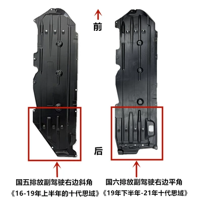 Underbody protection plate/engine baffle | Sīyù For 16-21 Tenth