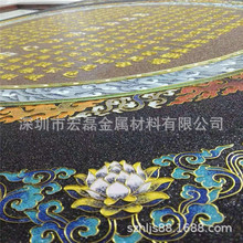 厂家供应 6061强度插头铝扁线 合金扁铝线材 工艺彩色铝线批发