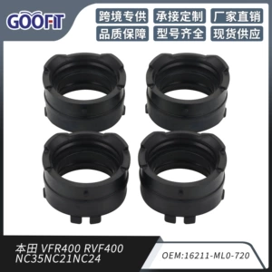 Motorcycle Intake Manifold Joint Set for VFR400 RVF400 NC35 NC21 NC24