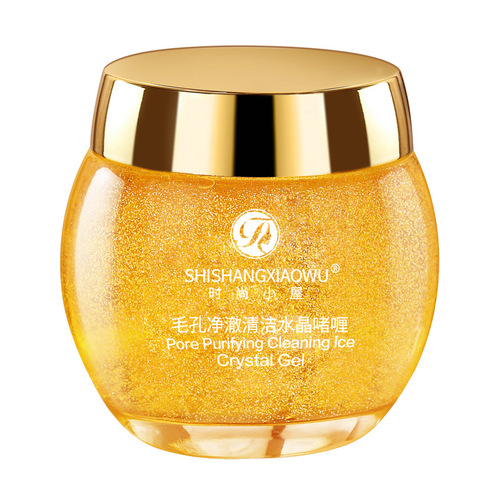 Fashion House Pore Cleansing Ice Crystal Gel Cream Removes Makeup, Exfoliates, Deep Cleanses, Removes Blackheads and Acne