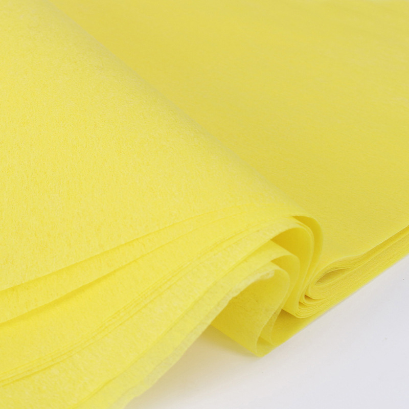 노란색 [두꺼운 티슈 페이퍼 38 장]; 50*50CM/시트