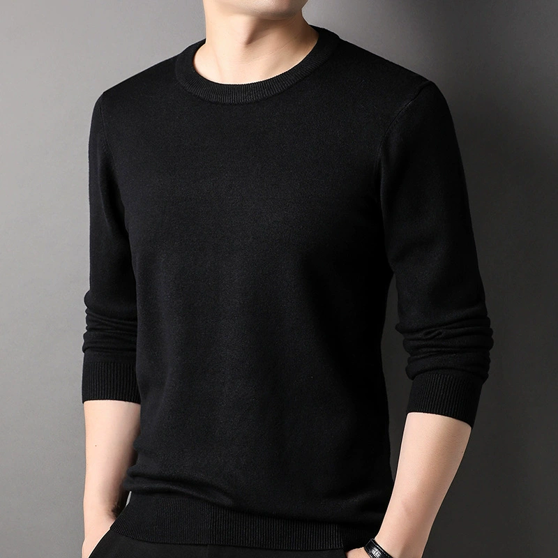 Китерованный(описано как Knitted solid demi-season trend body-friendly sweater for leisure)