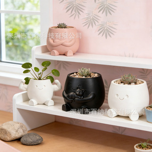 �羳Succulent plant pots 3D��ֲ���՚��P����ռ{����� ��ָ