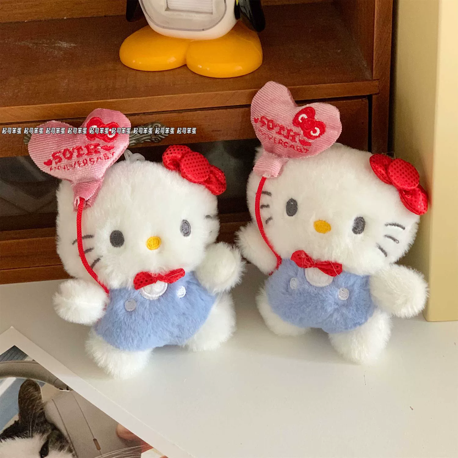 50-летие hellokitty Sanrio Ограниченная кукла кукла школьная сумка подвеска брелок подарок на день рождения