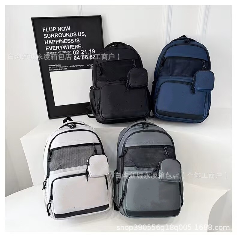 European and American Style Retro Backpack 2026 New Arrival Simple Large Capacity Student Computer Bag Outdoor Leisure Backpack for Men