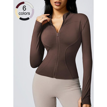 G 62053 Long sleeve tight yoga sport coat ��������٤�˶���
