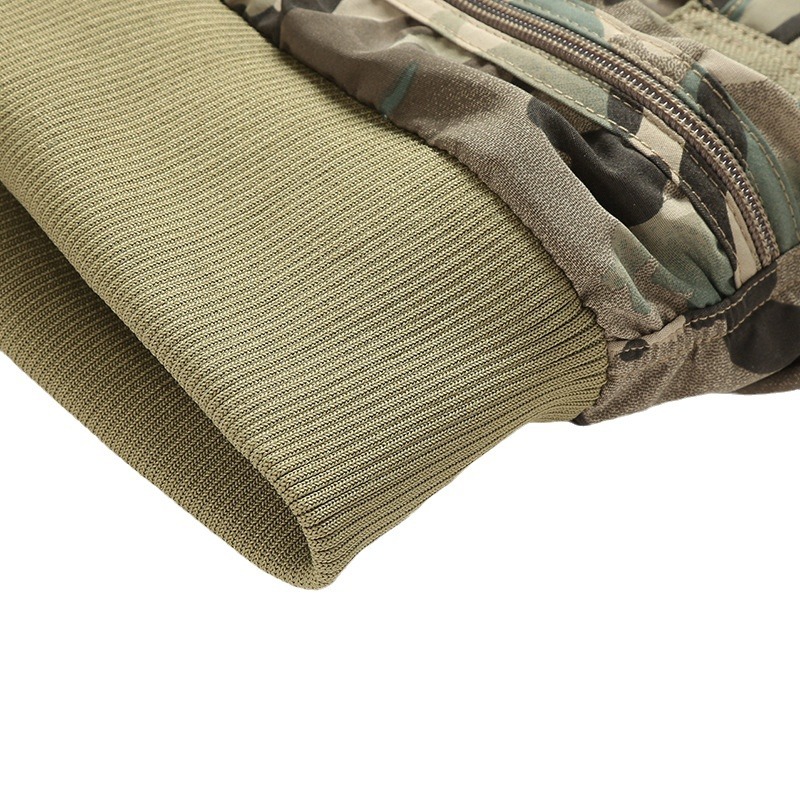 Chaqueta de vuelo para hombre multi-bolsillos chaqueta suelta locomotora al aire libre retro americano chaqueta grande para hombre