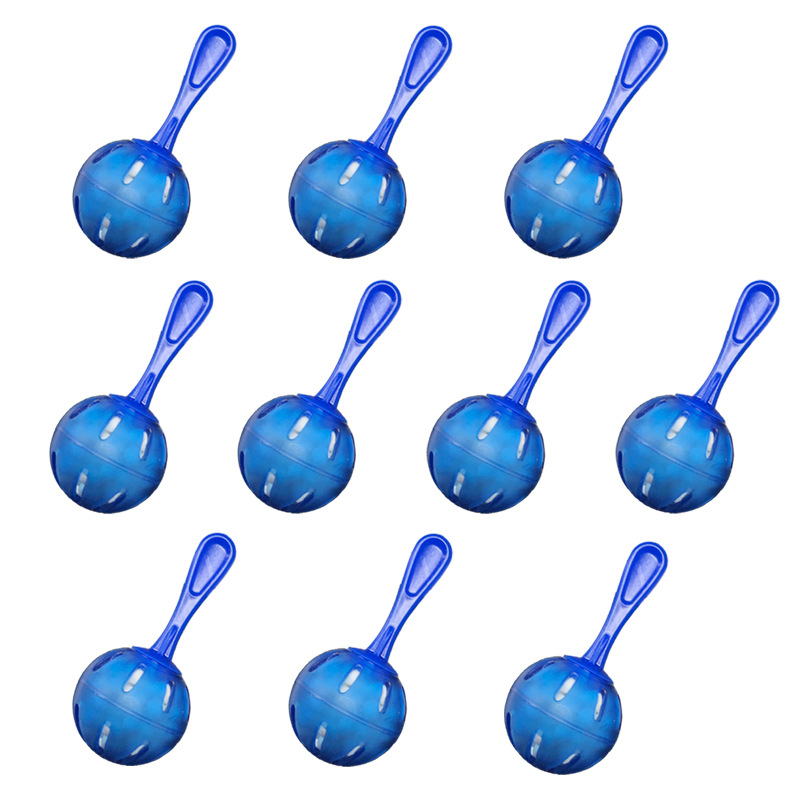 Aplicable humidificador Bola de limpieza Dispositivo de iones de plata reduce el olor del agua Escala de purificación de agua del acuario amarillo Filtro de eliminación de material