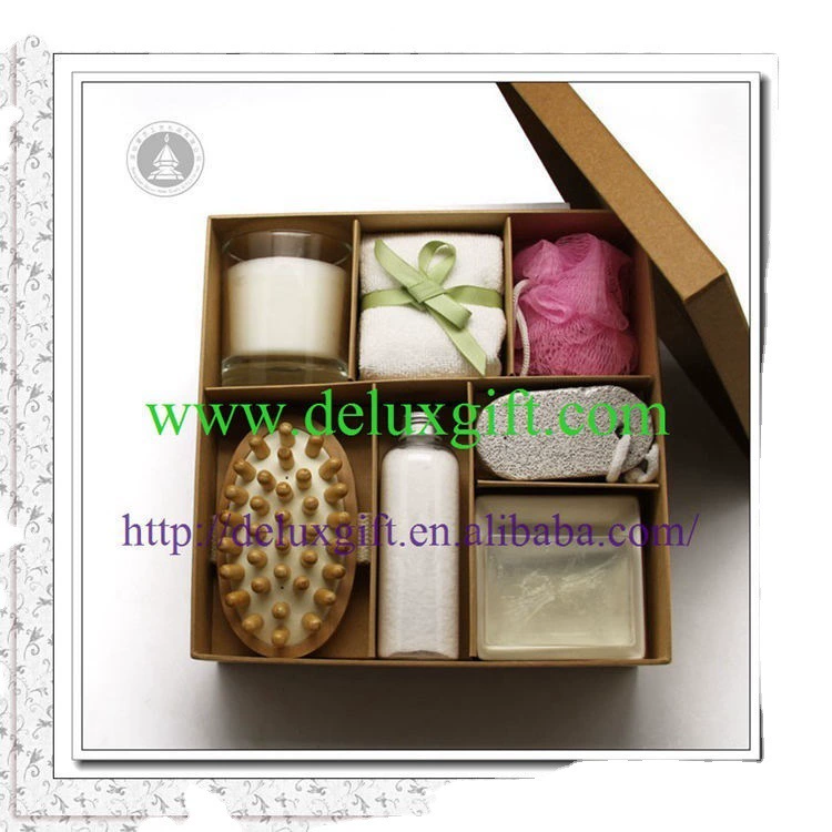 High-end aromatherapy, gift box, set, bath salt, oil, candle