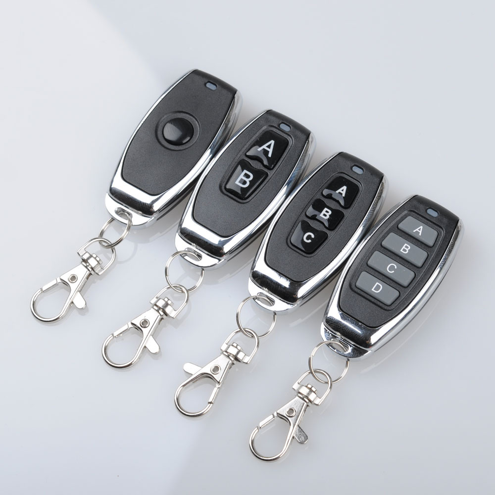 Foreign Trade Model Door Lock 315 Metal Small Pepper Remote Control 433MHZ Wireless Remote Control Switch Dedicated
