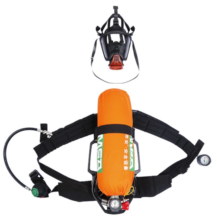 梅思安10167781 AX2100 国产Luxfer 气瓶 带表 6.8L空气呼吸器