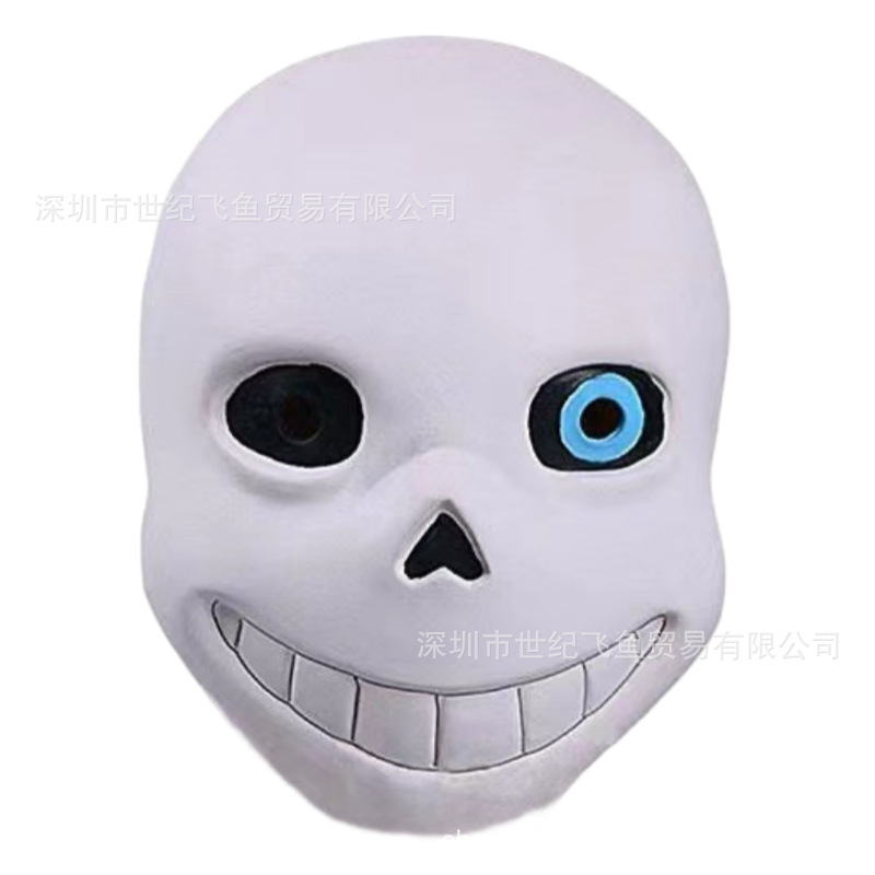 Juego undertale bajo la leyenda máscara Halloween partido personalidad vestido Cosplay Sans cabeza cubierta