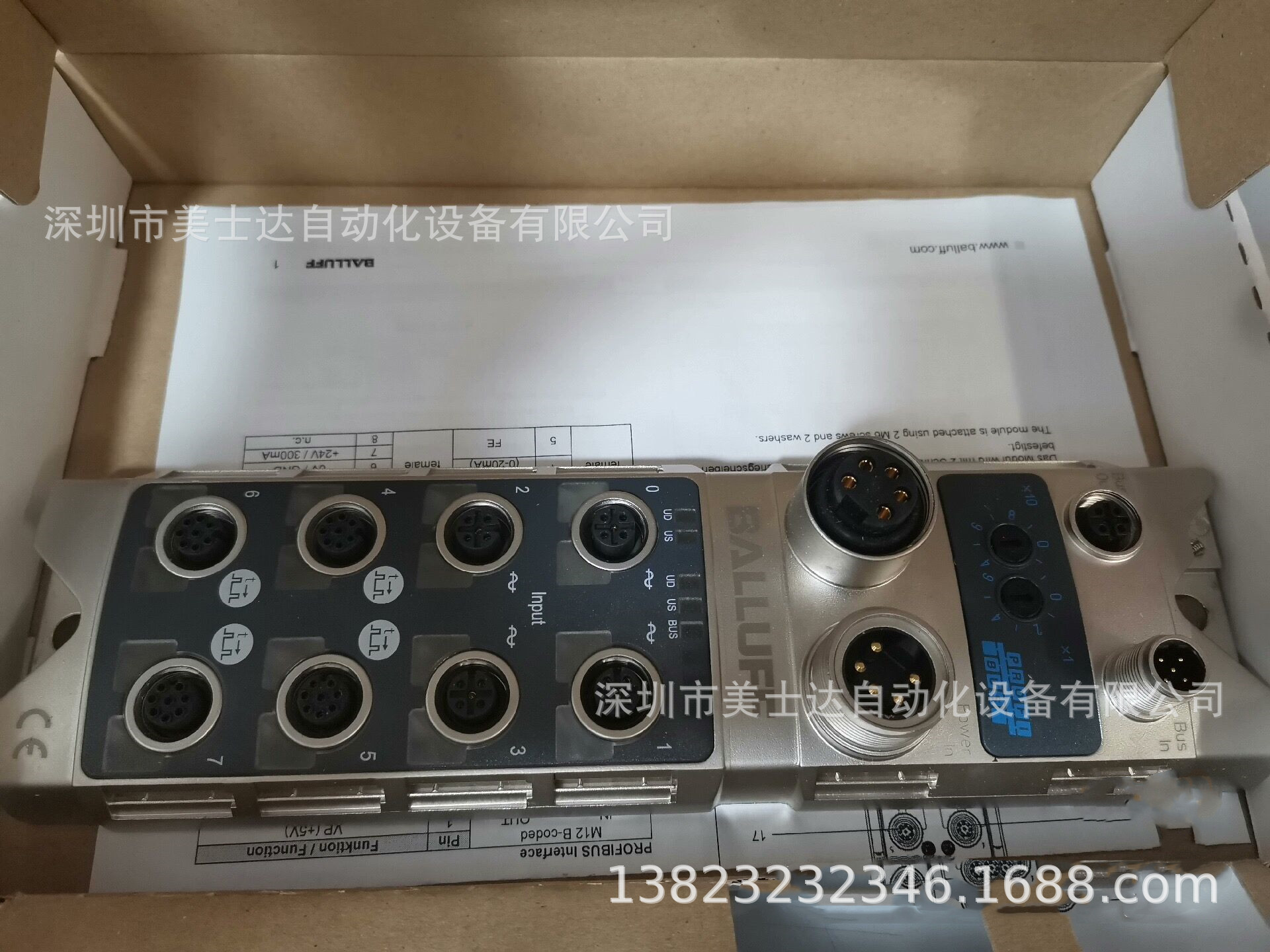 巴鲁夫BTL14RT磁致伸缩位移传感器BTL7-E500-M0300-K-SR32现货