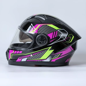 Motosiklet dəbilqəsi, elektrikli nəqliyyat dəbilqəsi, ikili linzalı, unisex, 108