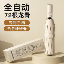 自动24骨大防晒伞广告伞折叠晴雨两用女遮阳太阳伞雨伞批发定制