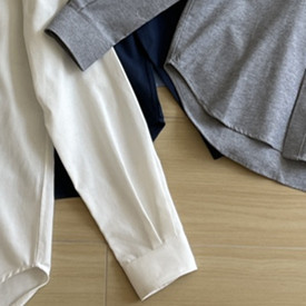Long-Sleeved Casual Men's and Women's Stand-Up Collar Shirt 80566