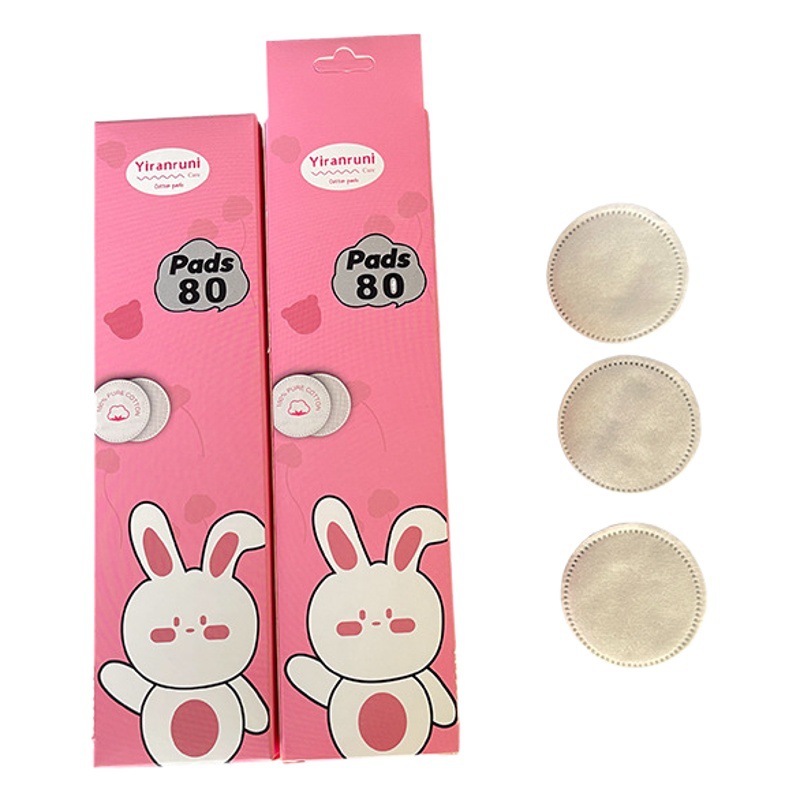 Algodón de limpieza suave, cómodo, limpio, fuerte, suave, no irritante, absorbente, sin pelusa, maquillaje redondo desechable