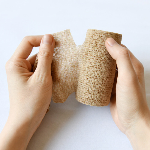 Medical Self-adhesive Elastic Bandage Wound Dressing Bandage Gauze Roll Exercise Training Fixation Pressure Breathable Elastic Bandage