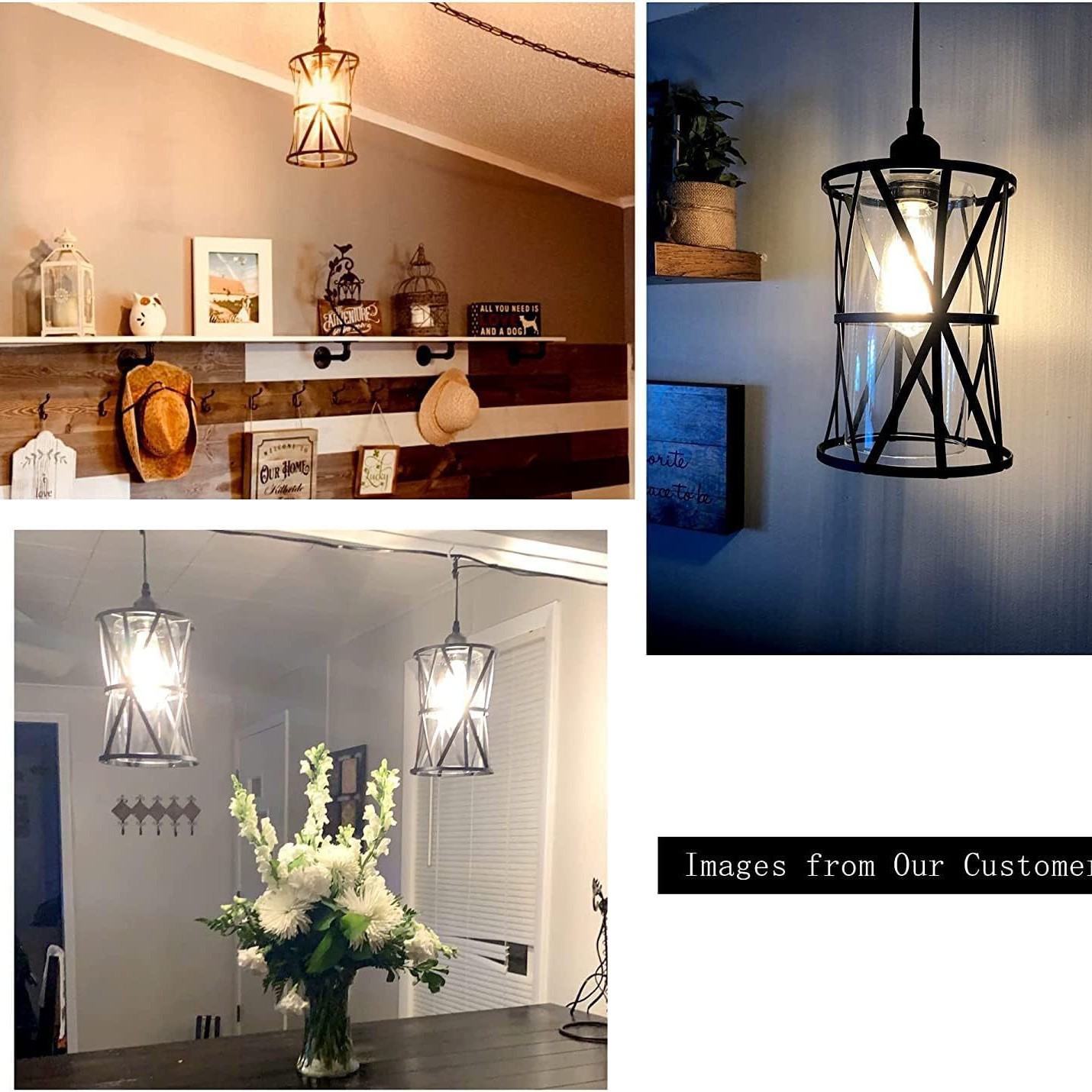 Explosión transfronteriza dedicada a Zhongshan lámparas industriales retro estadounidenses interruptor de viento enchufe lámpara de pared lámpara de techo