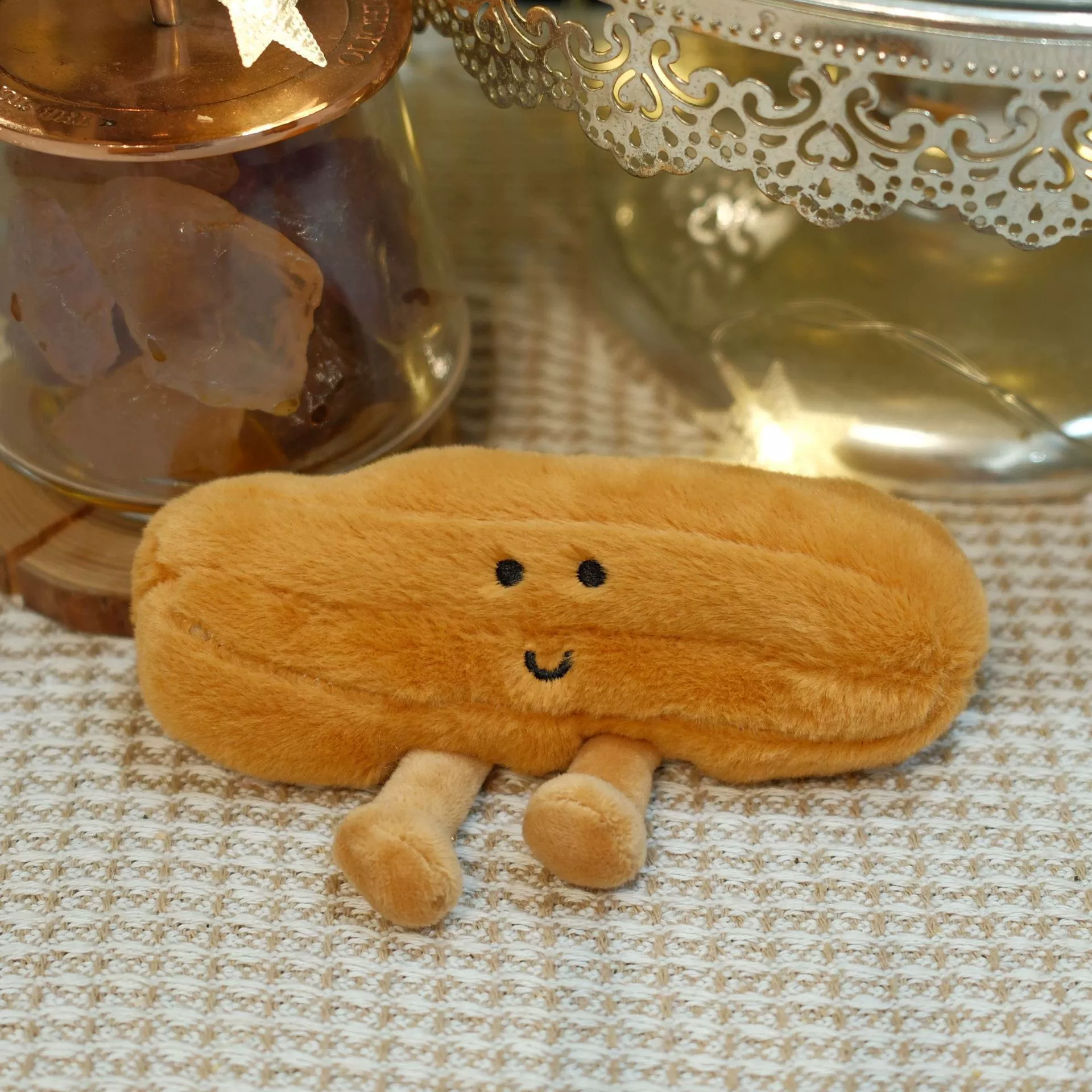 Креативная мультяшная плюшевая кукла, игрушка, подвеска, хлеб, подарок на день рождения