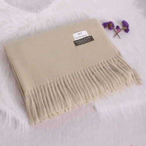 Scarf Women's Scarf Winter Women's Scarf Warm Scarf Imitation Cashmere Scarf Solid Color Autumn and Winter Scarf Wholesale