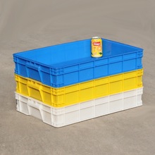 长方形塑料矮周转箱加厚浅盘食品箱豆腐箱面条箱面包箱扁平塑料盒
