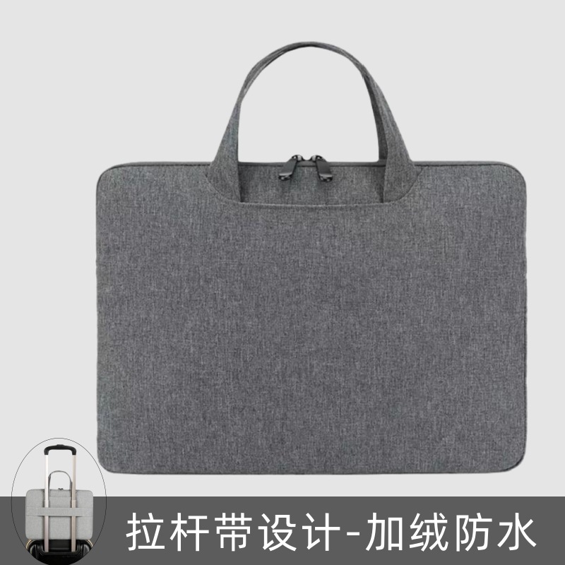 La bolsa para computadora portátil es adecuada para Apple, Huawei, Xiaomi, portátil, maletín de tela Oxford de gran capacidad y resistente al desgaste