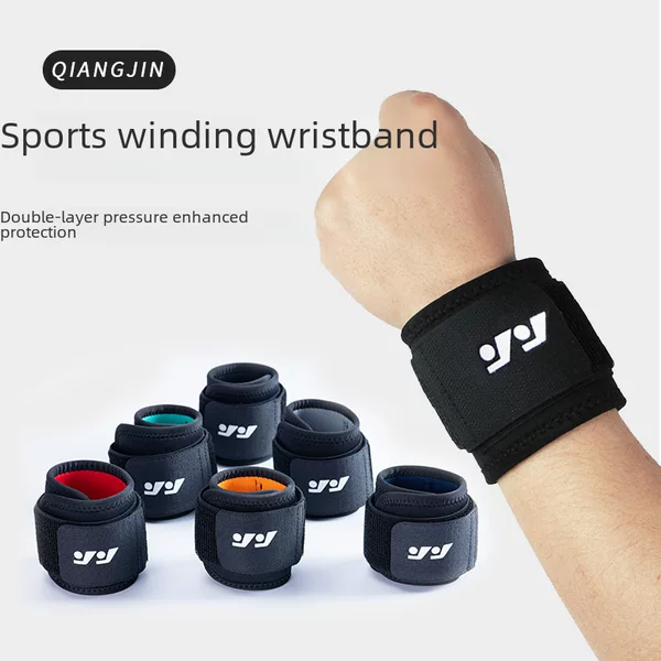 Sports Wristband Men's Fitness Protection Fixed Bandage Wrist Protection Basketball Badminton Volleyball Pressure Wristband