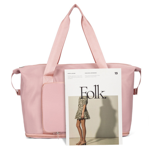 Folding travel bag wholesale foldable portable yoga swimming fitness bag women's short-distance travel boarding sports bag