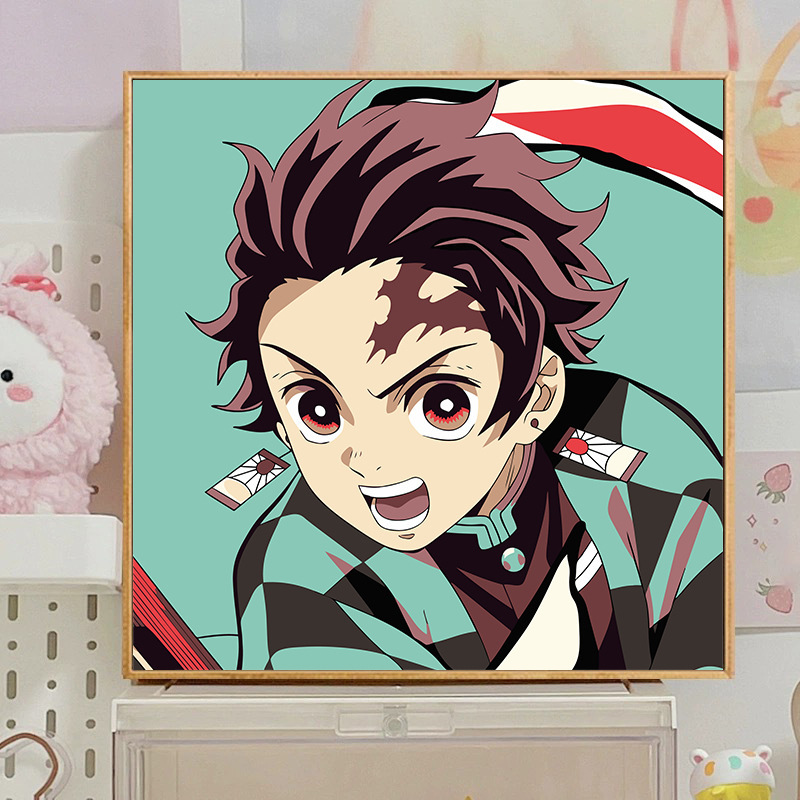 ズートピア diy デジタル油絵手描き着色ジュディニック周辺アクリル油絵メーカー卸売|undefined