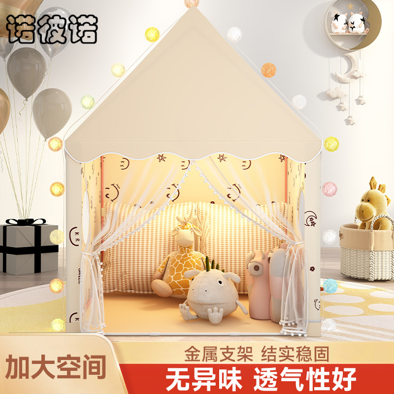 Tienda de campaña infantil transfronteriza para niños y niñas, casa de princesas, castillo de juegos para el hogar, habitación de dormir separada para niños pequeños