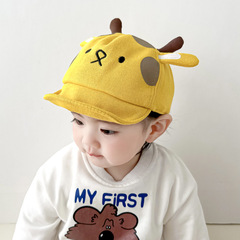 Baby protective mask spring and autumn baby sun visor anti-spray hat children winter thin one-year-old cute