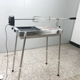 烧烤炉;烧烤叉、签;登山扣、钩