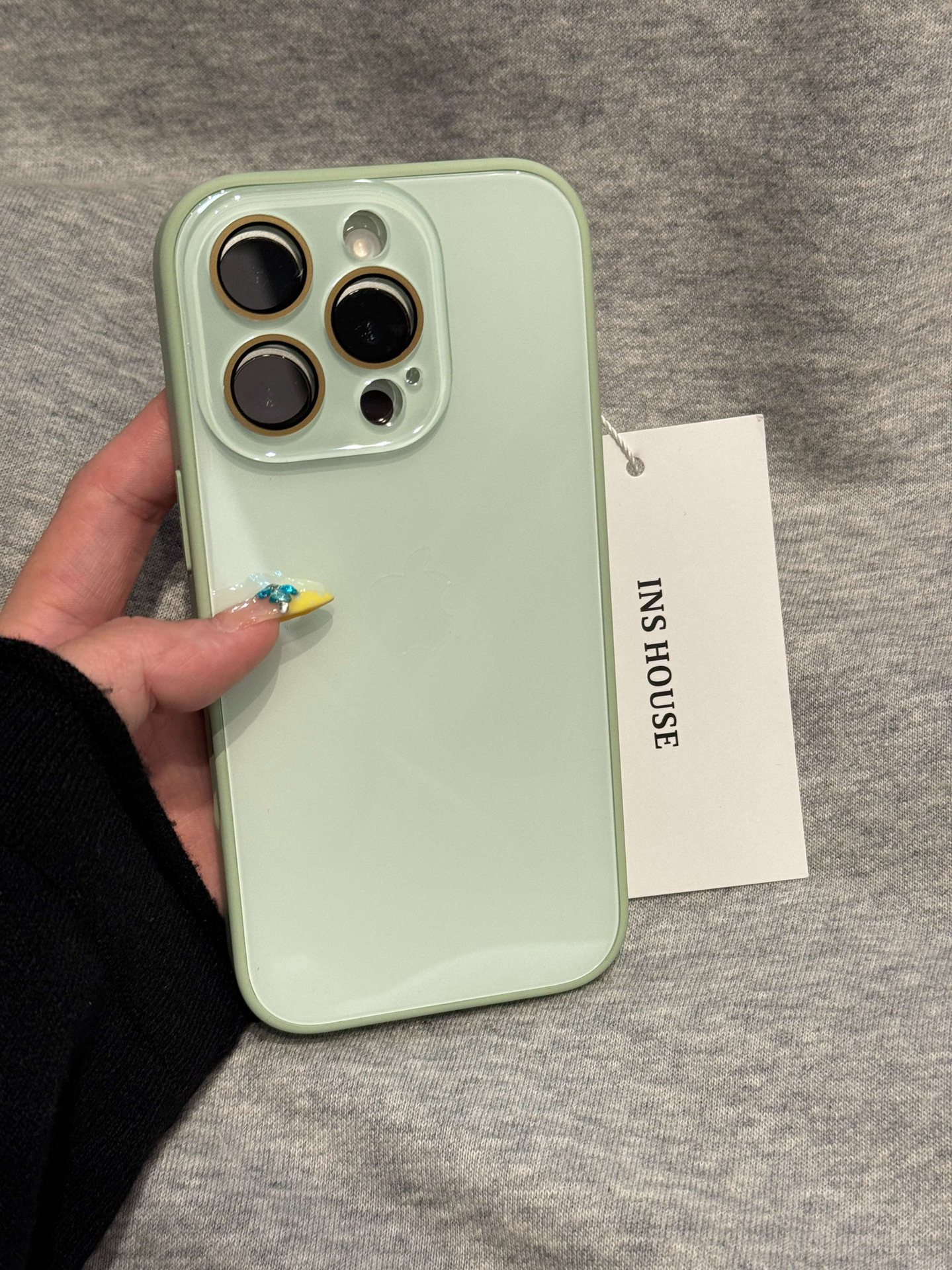 Clear Candy-colored Phone Case With Lens Protector For Iphone 16 Pro Max_voghion.com