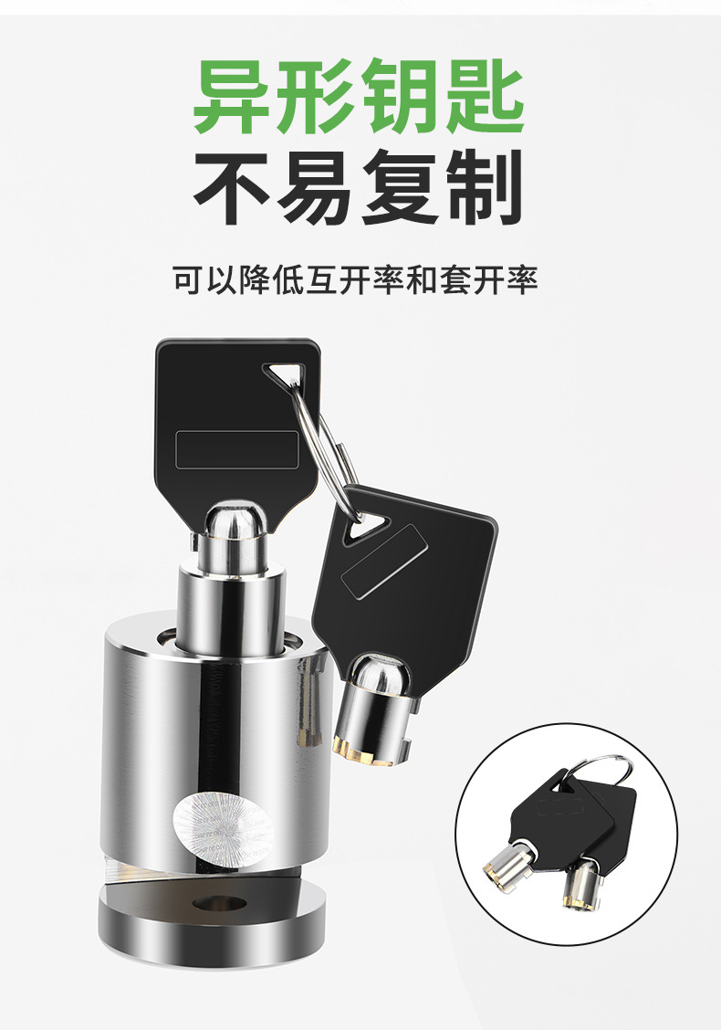 Suitable for Electric Vehicle Locks, Disc Brake Locks, Motorcycle Locks, Anti-Theft Locks, Mountain Bike Locks, Battery Vehicle Brake Disc Locks