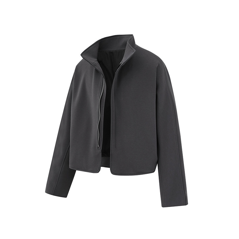 Autumn Japanese solid color retro men's jacket for leisure