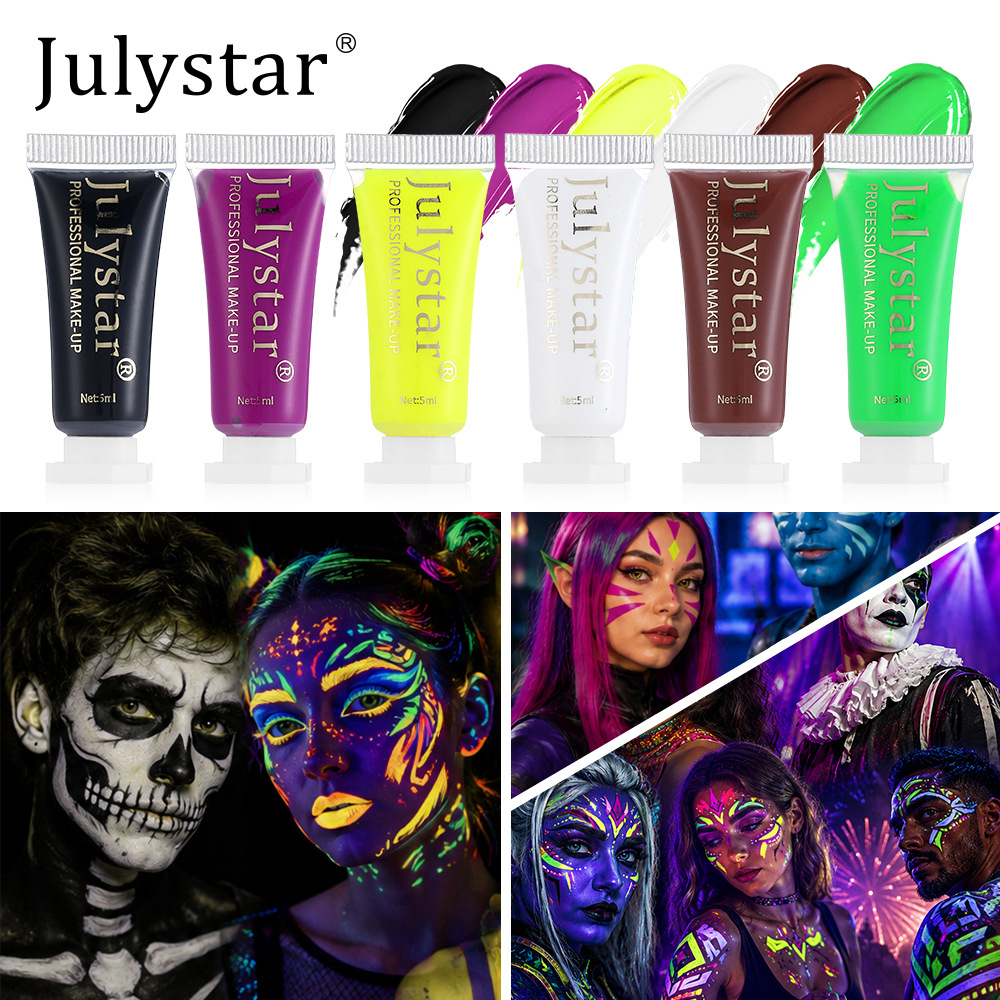 Exclusive for foreign trade: Halloween makeup face painting eyeshadow cream, long-lasting, non-fading, waterproof eyeshadow in stock