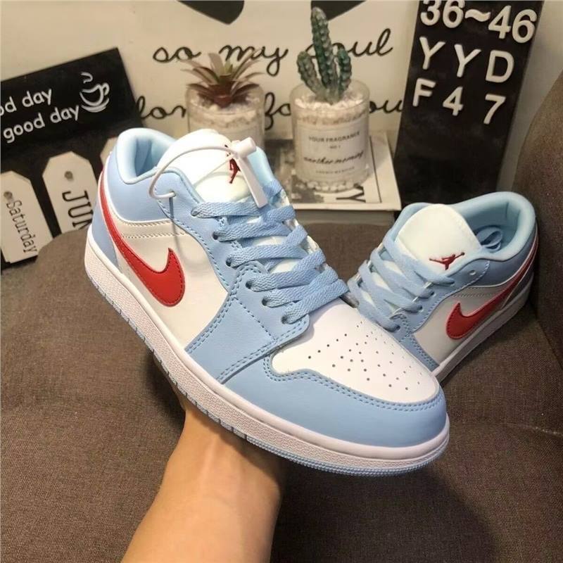 Pure Original Air Aj1 Blue, White, and Red Retro Basketball Shoes for Men and Women, Low-Top Casual Sports Sneakers Dc0774-164 Pure Original Air Aj1 Blue, White, and Red Retro Basketball Shoes for Men and Women, Low-Top Casual Sports Sneakers Dc0774-164