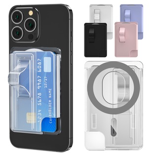 Suitable for Apple iPhone 15/14/Magsafe Mobile Phone Magnetic Card Holder Holder Ring Holder Bank Card Holder