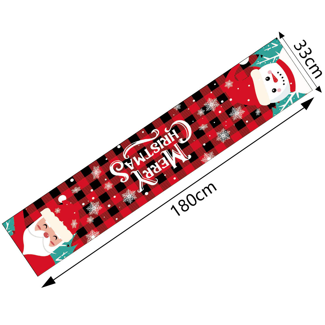 Koti ja puutarha Uusi innovatiivinen joulukoristeiden pöytäliina, pellava, kestävä ja vahva pöytäliina, likaantumista estävä pöytäliina, tukkumyynti_voghion.com