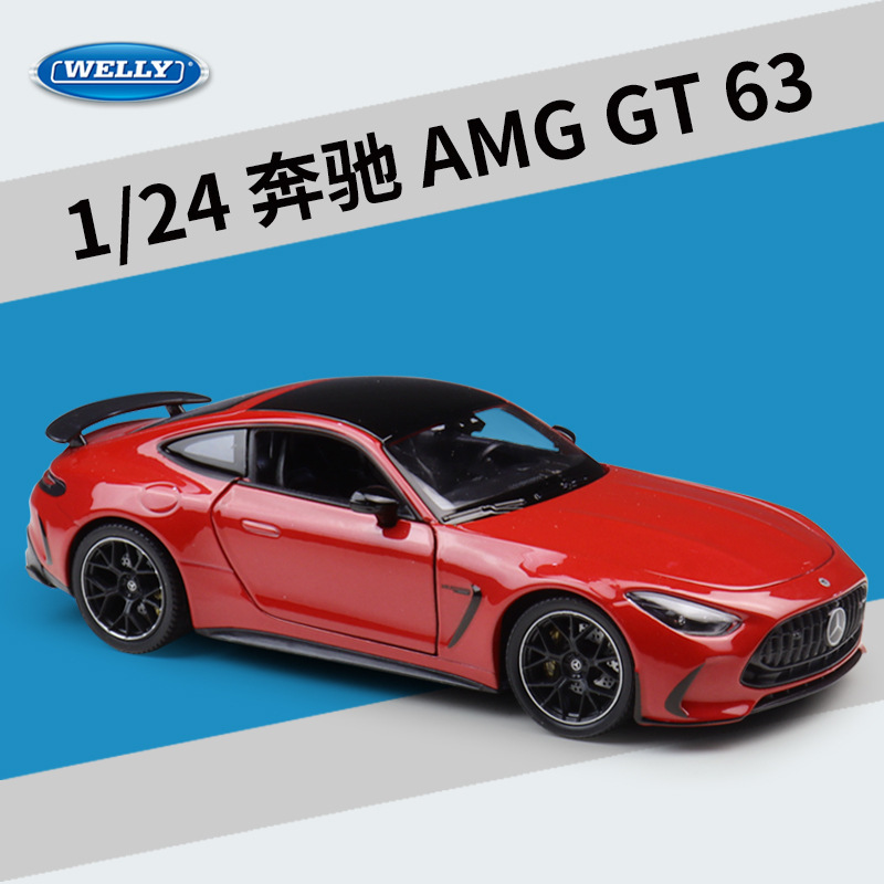 Welly 1:24 Mercedes Amg Gt 63 Simulation Alloy Car Model Toy Collection Display Gift Welly 1:24 Mercedes Amg Gt 63 Simulation Alloy Car Model Toy Collection Display Gift