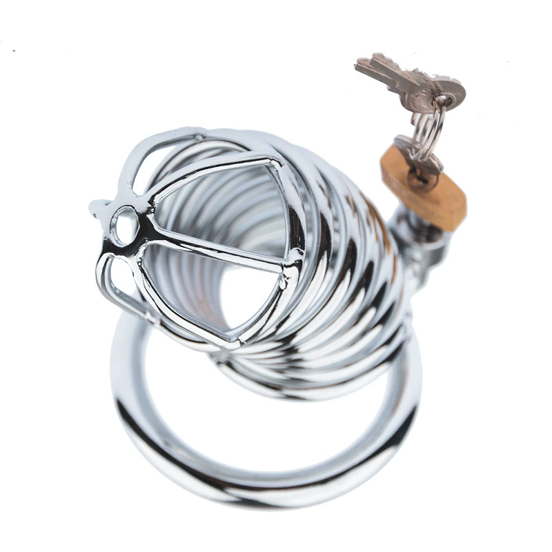 Оптовая поставка товаров для взрослых альтернативных игрушек chastity unlocking device мужские товары спиральная клетка для яйца