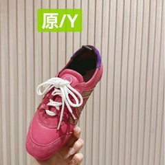 高バージョン 2025 新しいカップルの道徳訓練靴フラット本革カジュアルスニーカーカラーマッチングファッションフォレストシューズスポーツシューズ