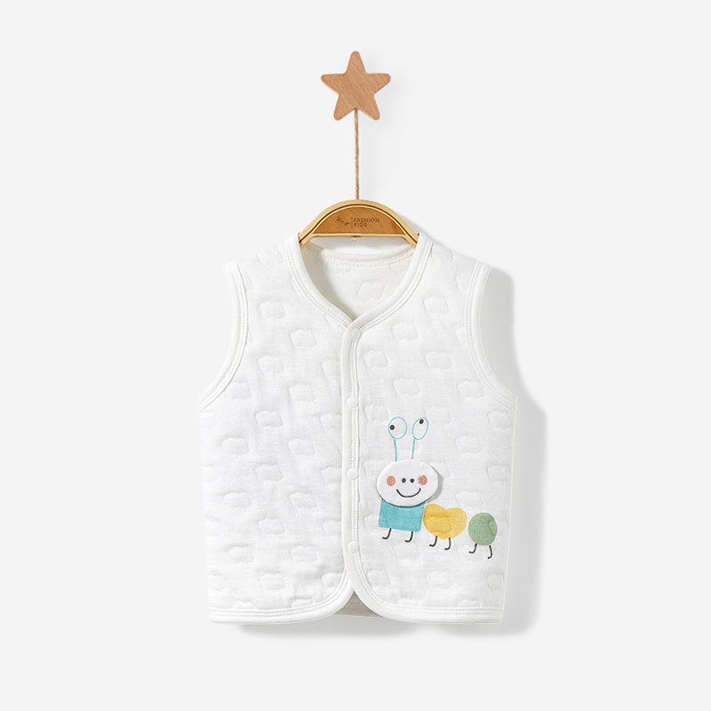 Chaleco DE LOS NIÑOS Primavera, Otoño e Invierno bebé recién nacido acolchado cálido otoño ropa niños y niñas desgaste exterior chaleco bebé chaleco