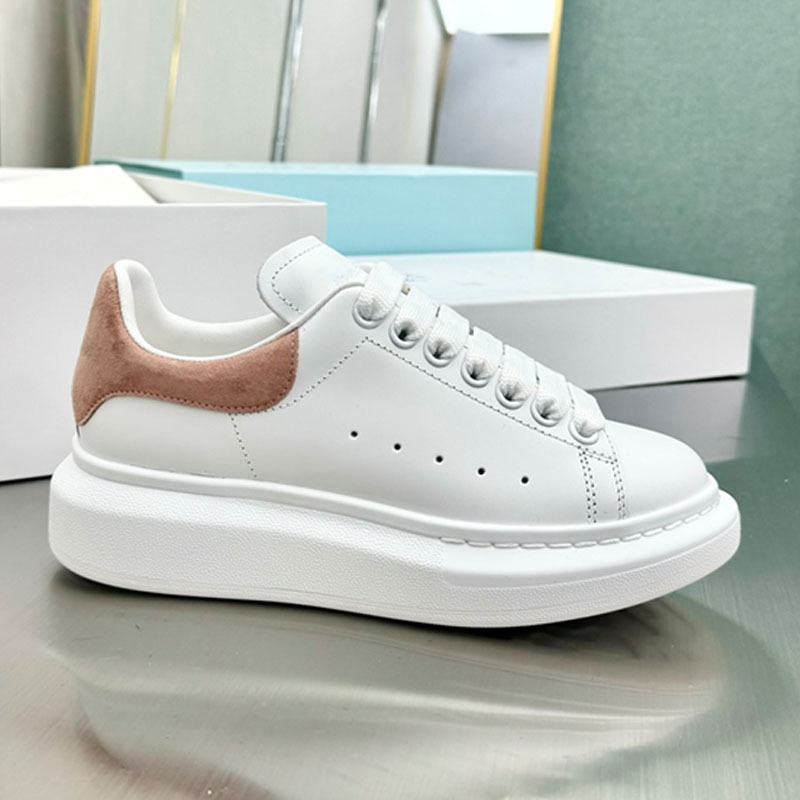 Weiße Herren Sneaker Aus Echtleder Mit Plateau Und Sohle_voghion.com