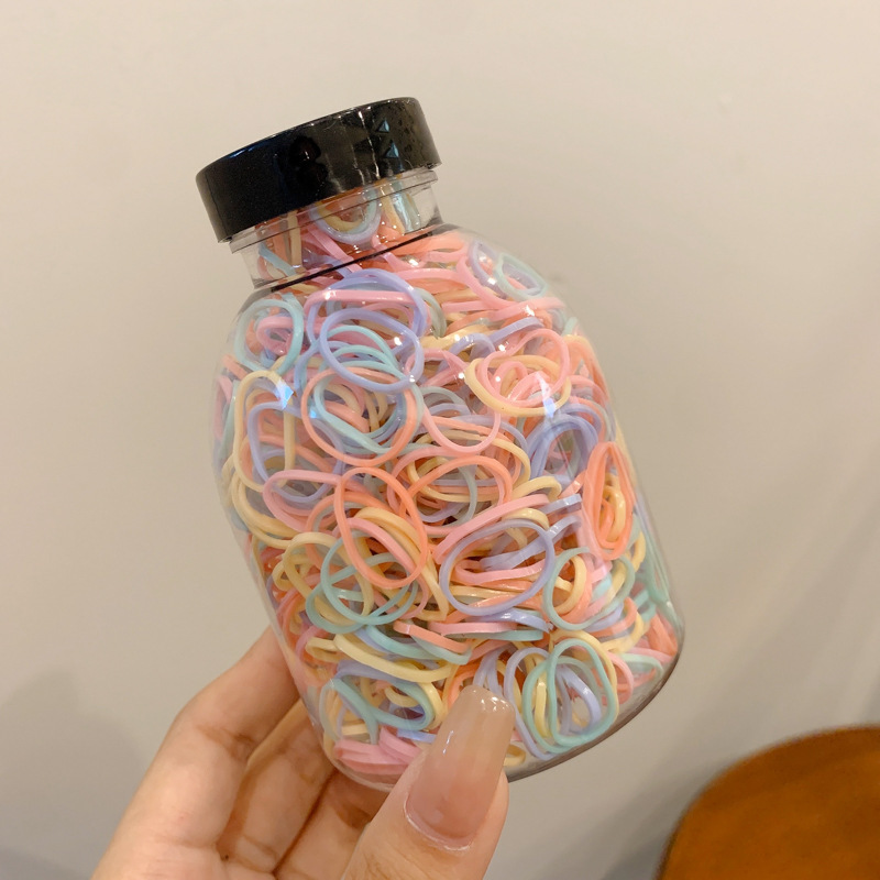 2025 nuevo estilo simple y versátil banda para el cabello sin costuras diadema duradera y de alta elasticidad que no daña el cabello coleta gruesa cuerda para el cabello sombreros